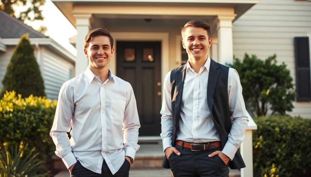 Mormon missionary approach