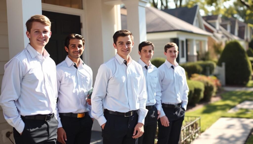 Mormon missionary work