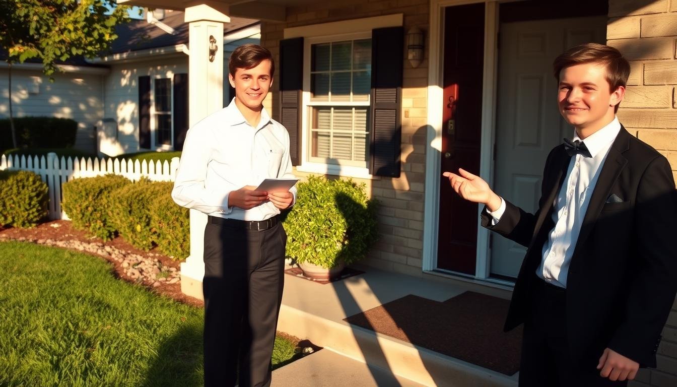What Do Mormon Missionaries Say at the Door