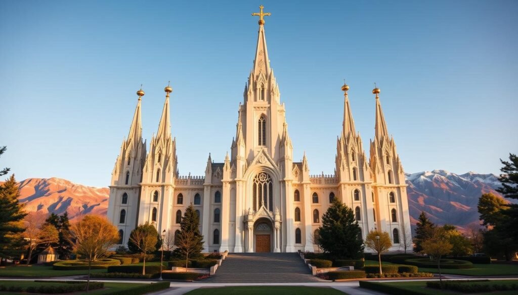 Logan Mormon Temple Architecture