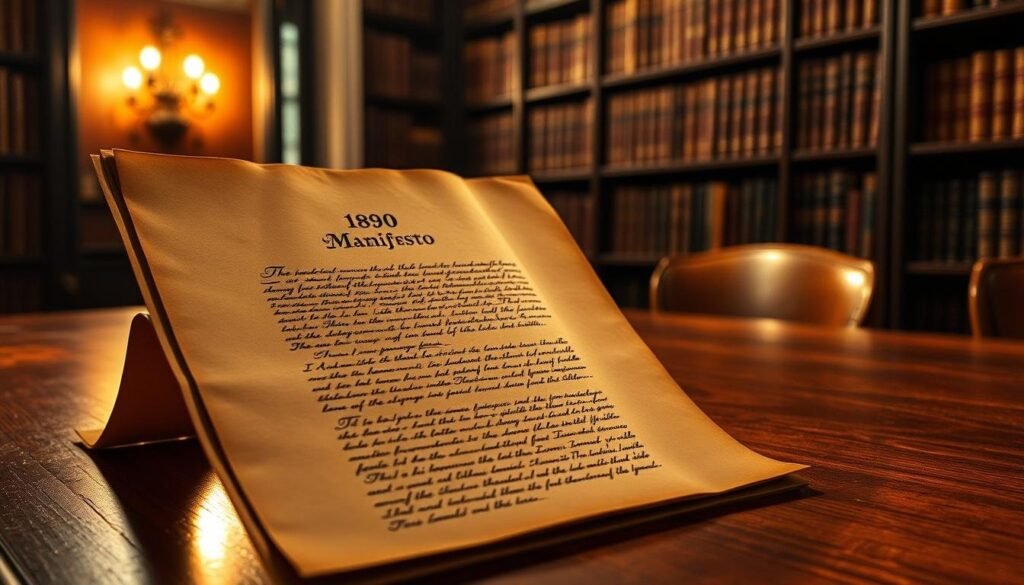 1890 Manifesto