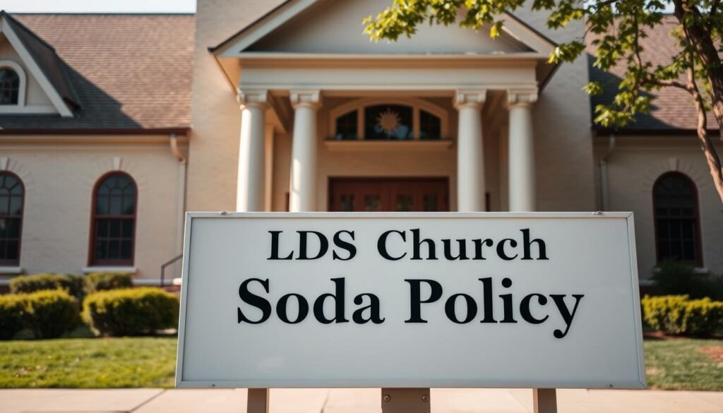 LDS church soda policy