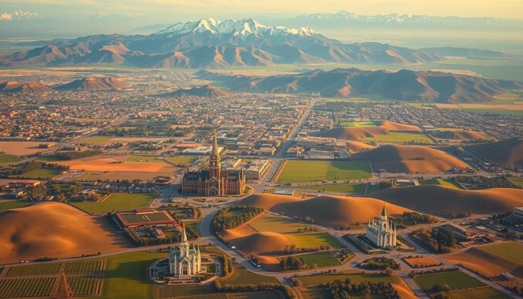 Utah Mormon geography